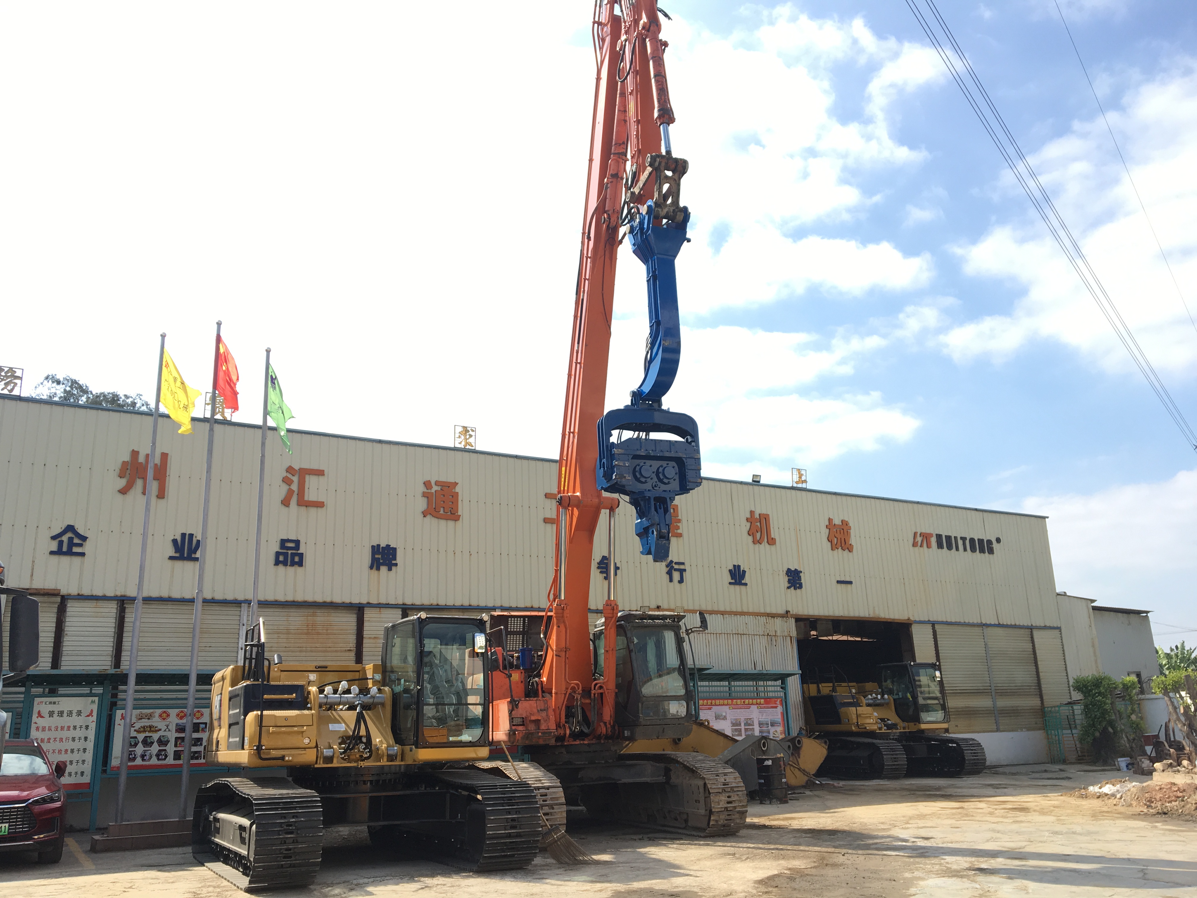 挖掘機(jī)打樁臂、打樁臂、挖掘機(jī)打樁臂廠家