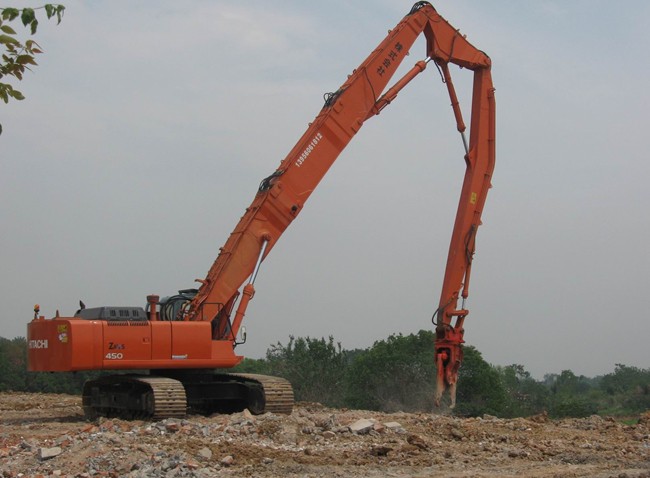 挖掘機(jī)拆樓臂、三段式加長(zhǎng)臂、挖掘機(jī)拆樓臂廠家