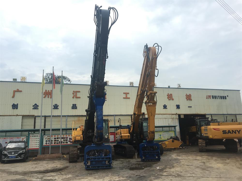 挖掘機(jī)打樁臂、打樁臂、打樁錘、挖掘機(jī)打樁臂廠家